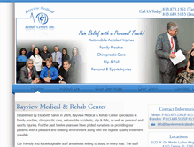 Tablet Screenshot of bayviewmedicalandrehab.com